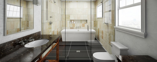 Badezimmer Neubau